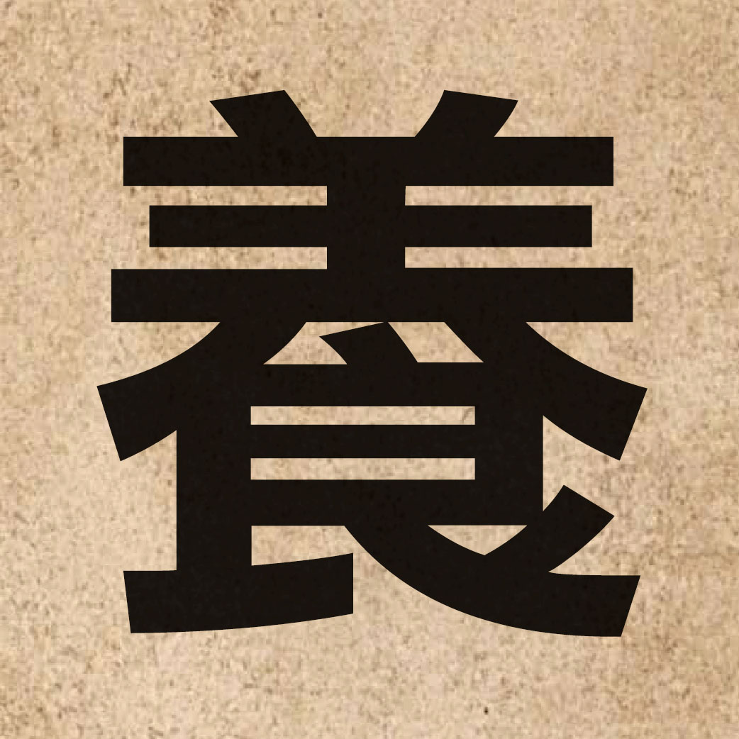 00462 Chinese character of 養 and pronounce joeng5