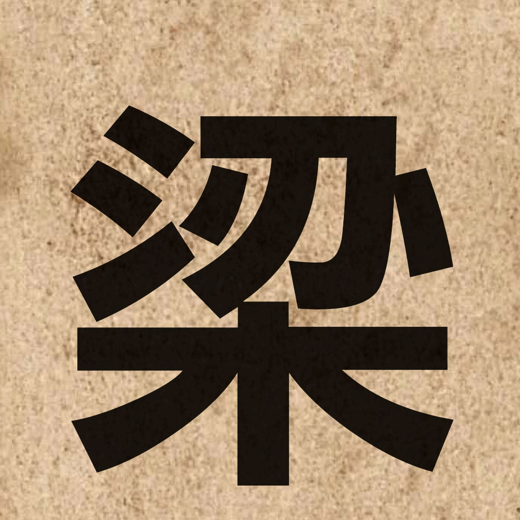 01241 Chinese character of 梁 and pronounce loeng4