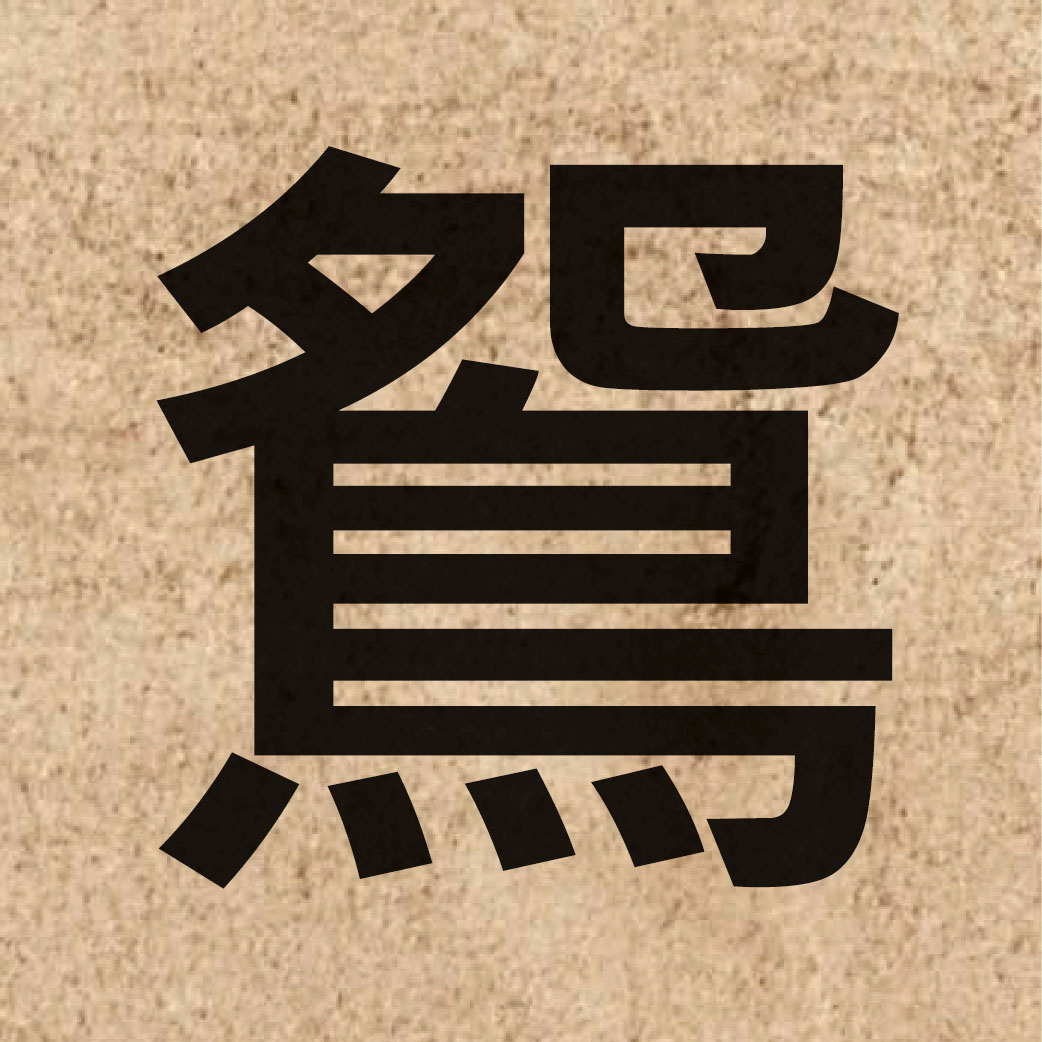 04630 Chinese character of 鴛 and pronounce jin1